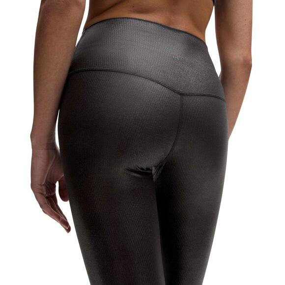 Lululemon Align High Rise Ribbed Pant 28 Inch Shine Women's Size 0 New With Tag - Picture 3 of 13